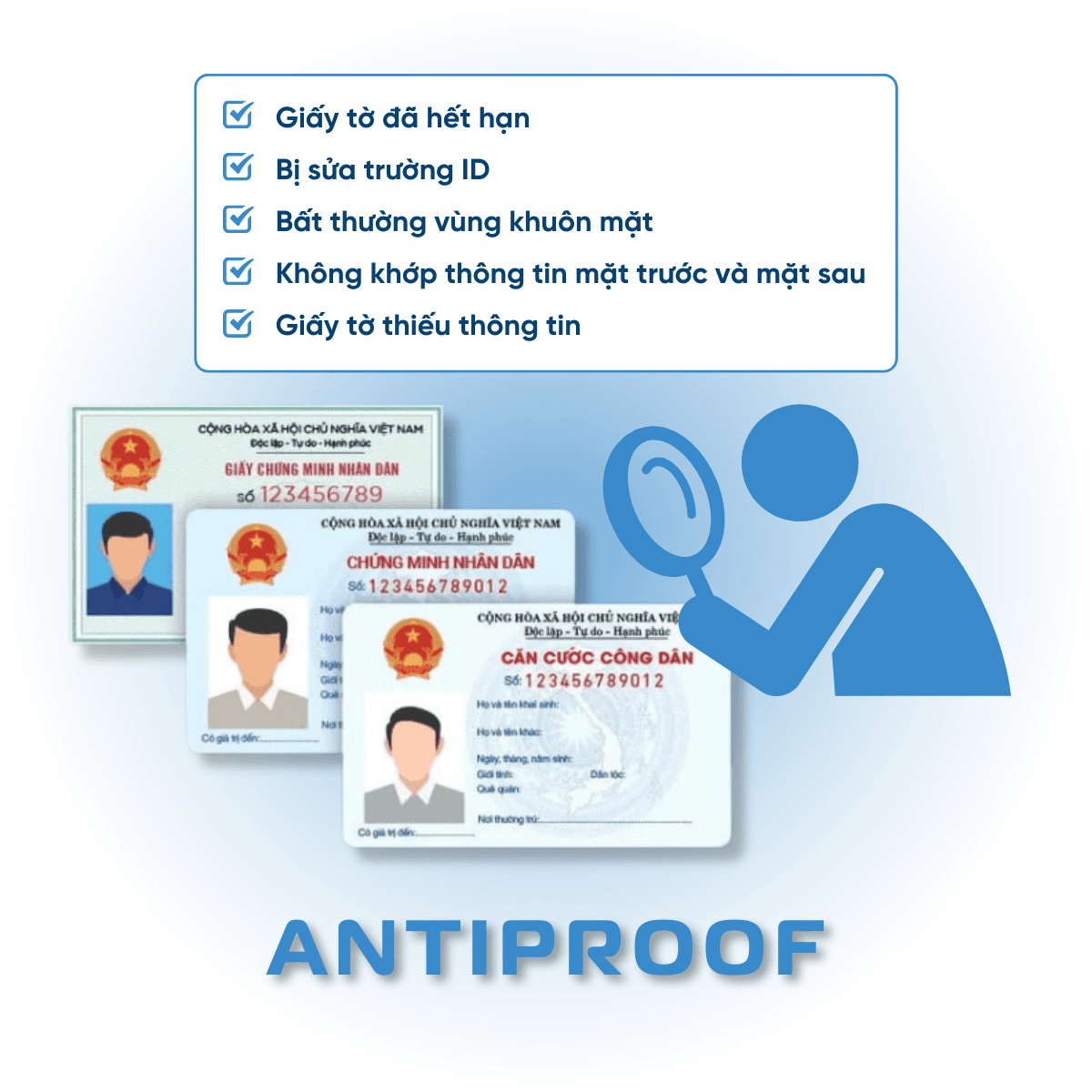 Phát hiện giả mạo giấy tờ