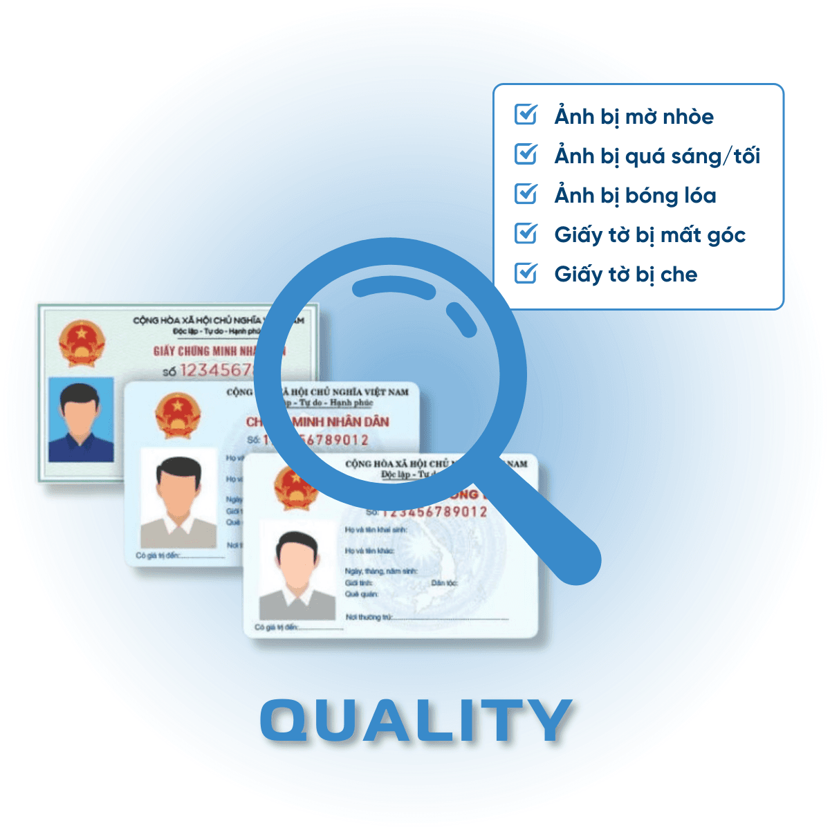 Kiểm tra chất lượng giấy tờ