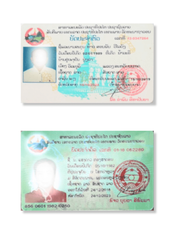 Trích xuất thông tin cá nhân từ ID Card của Lào